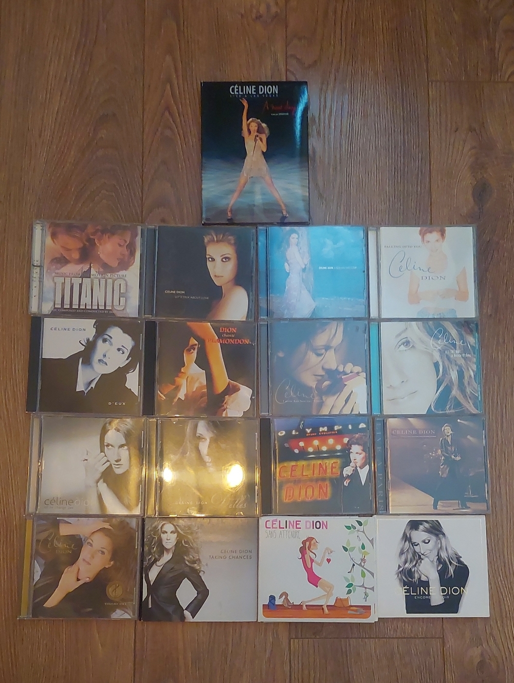 Celine Dion CD Collection Lot Of 16 Albums And 1 Dvd